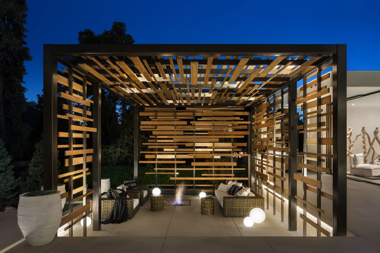 Gazebos with Fire Pits: Pros and Cons of Adorning your Outdoor Space with a Gazebo-Framed Fire Pit