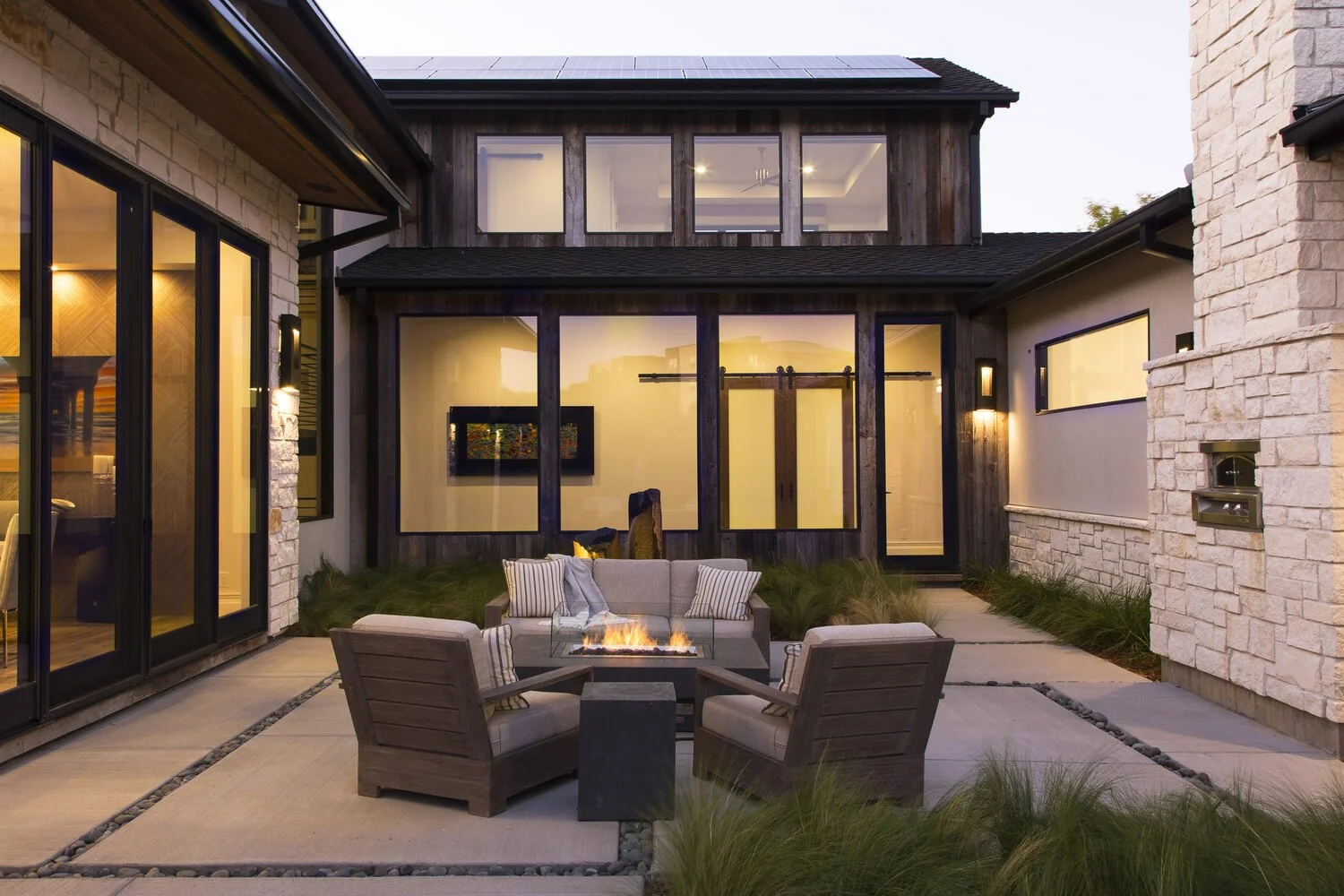 Year-Round Outdoor Living: Extending Your Home with a Modern Fire Pit