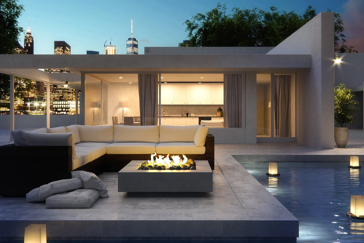 8 Patio Fire Pit Ideas for Contemporary Spaces | Studio Nisho