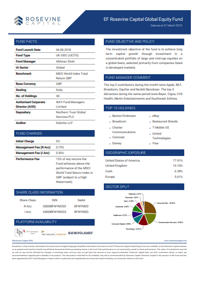 March 2019 Factsheet