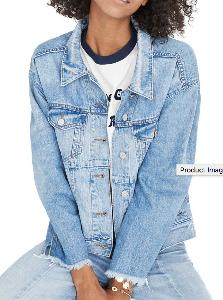 Madewell Reconstructed Jean Jacket