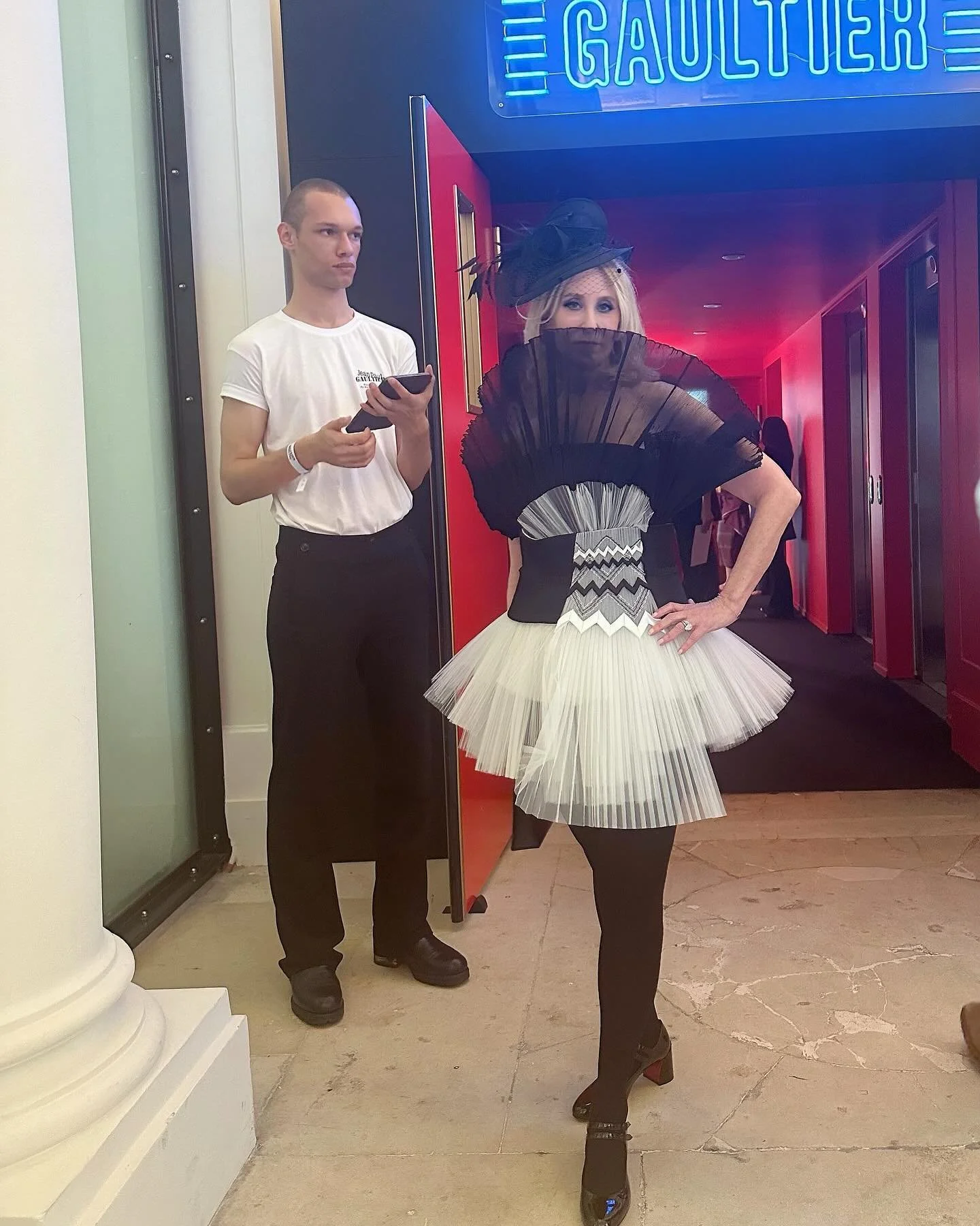 @jeanpaulgaultier d&eacute;fil&eacute; during Haute Couture week in Paris &hellip;
.
.
.
#jeanpaulgaultier 
#hautecoutureweek 
#hautecouture