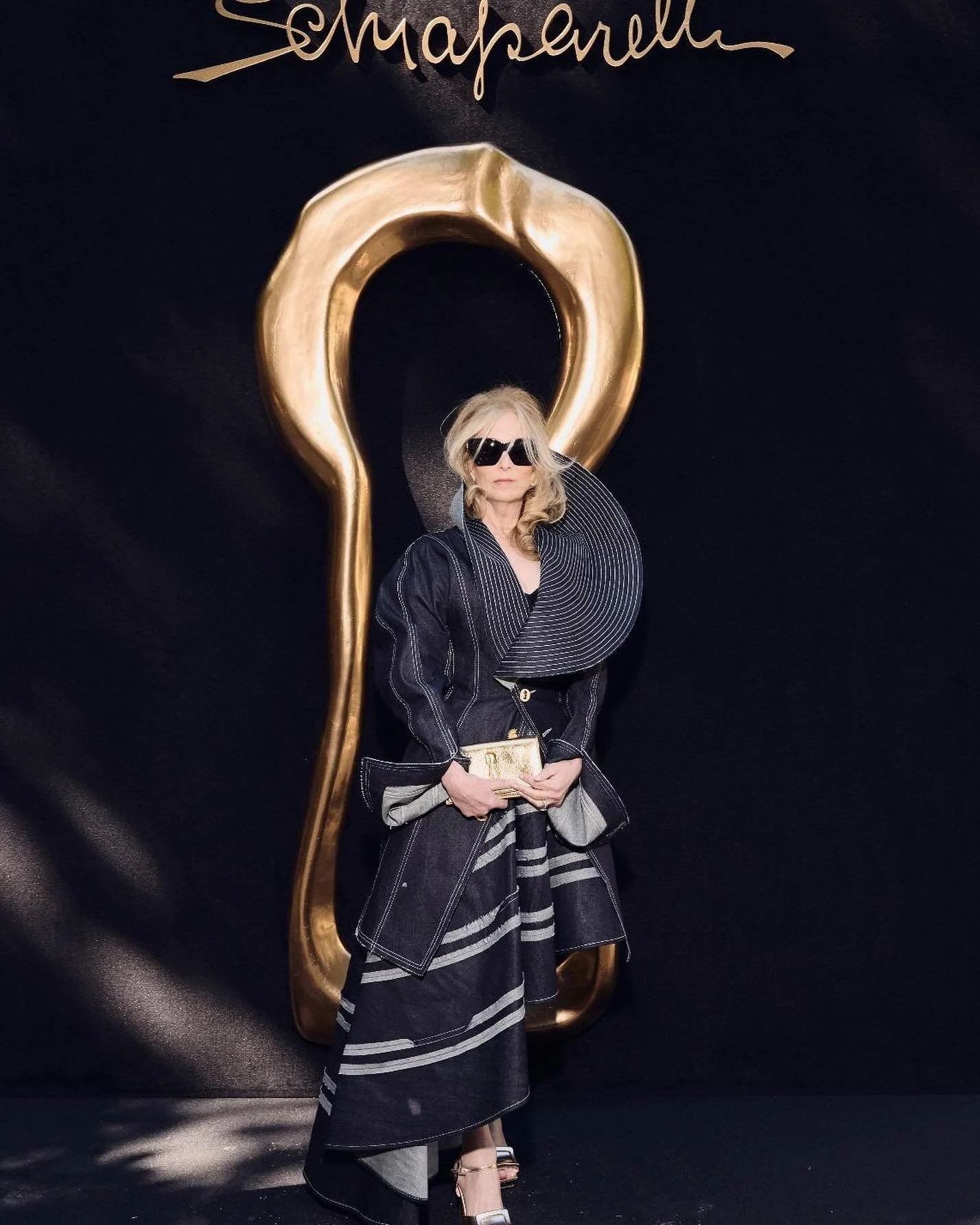 @schiaparelli d&eacute;fil&eacute;, a ballet of ethereal haute couture creations #hautecoutureweek2024