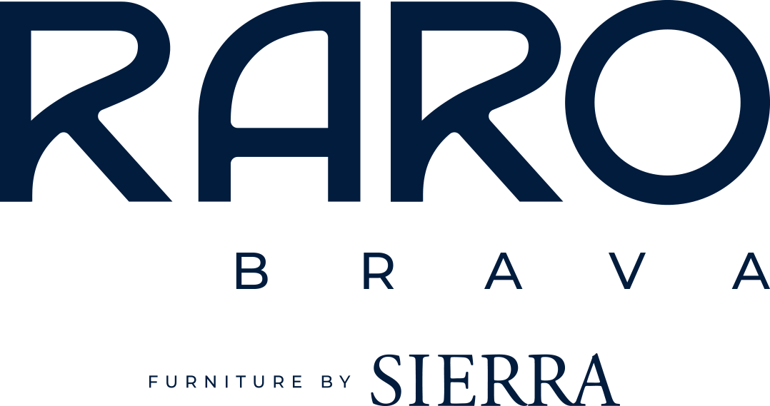 Logo do empreendimento RARO Brava, lançamento imobiliário da NF Empreendimentos