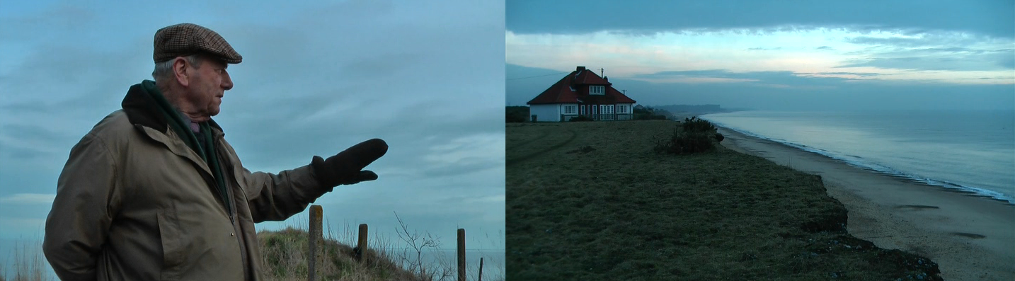  Still from film (32min) split screen projection&nbsp; 