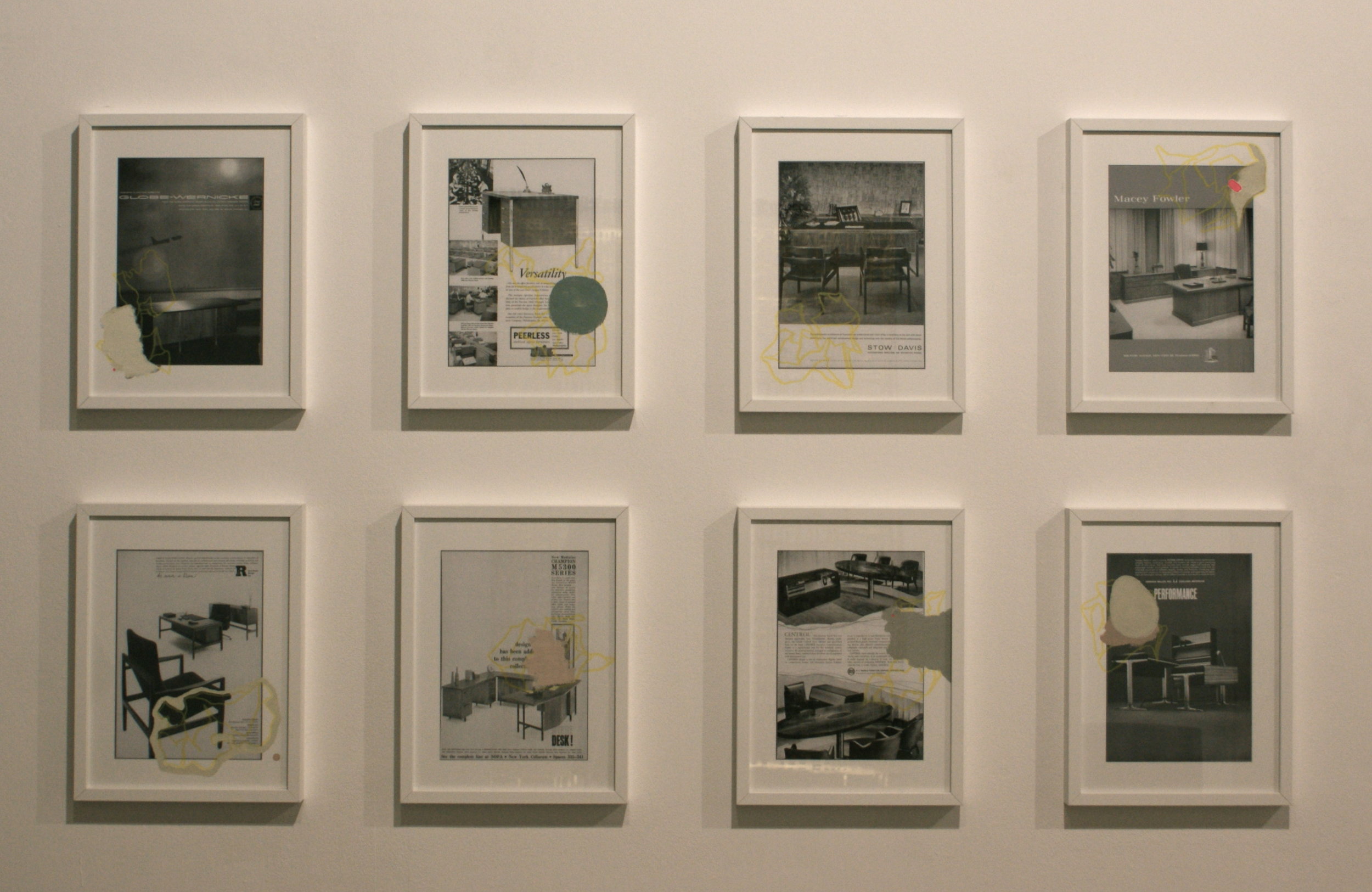 Installation view at APT Gallery Deptford, as part of Q-Art Presents... exhibition (21010).