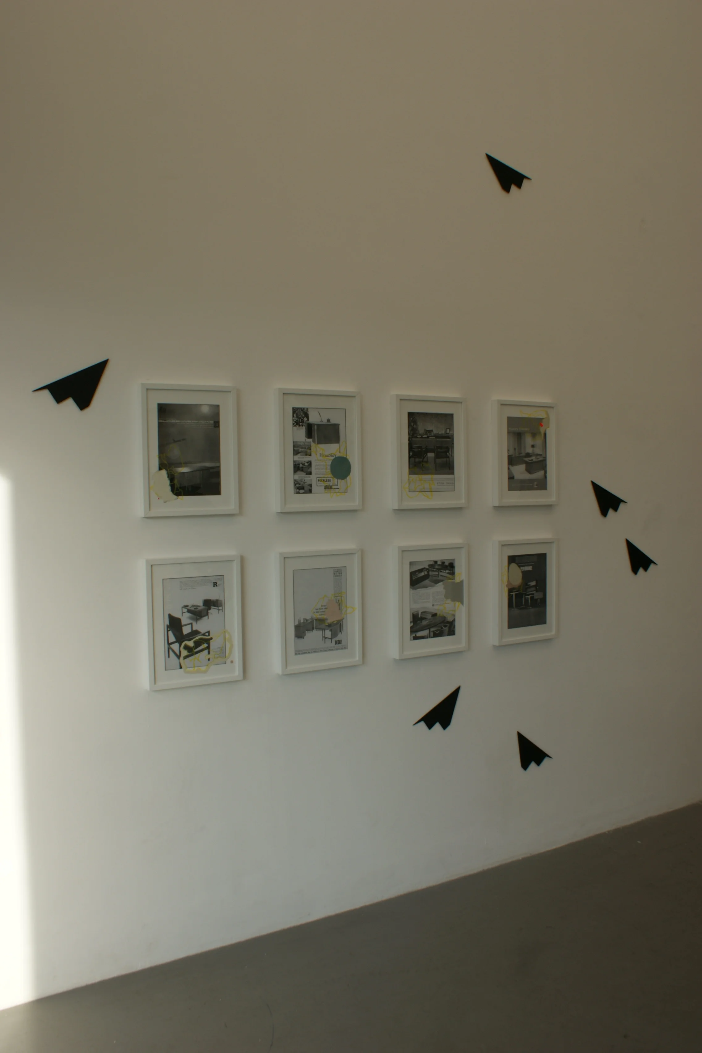  Installation view at APT Gallery Deptford, as part of Q-Art Presents... exhibition (21010). 