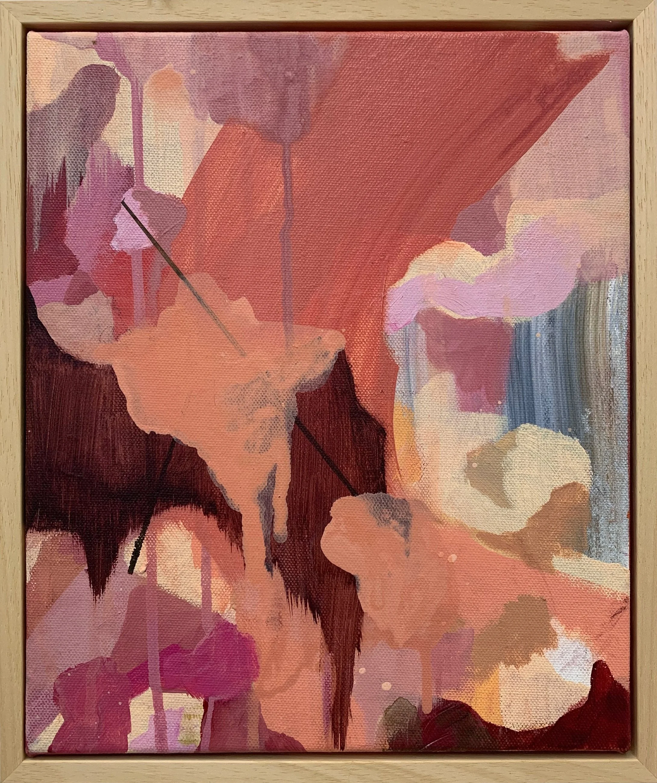   Calpol,  2025 Acrylic on linen 25×30cm £880 (framed) 