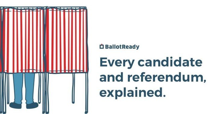 Check your registration, make a plan to vote, and research every name and measure on the ballot with BallotReady. Enter your home address and BallotReady will show the candidates and allow you to create a sample ballot. LINK IN BIO!! @ballotready #ba