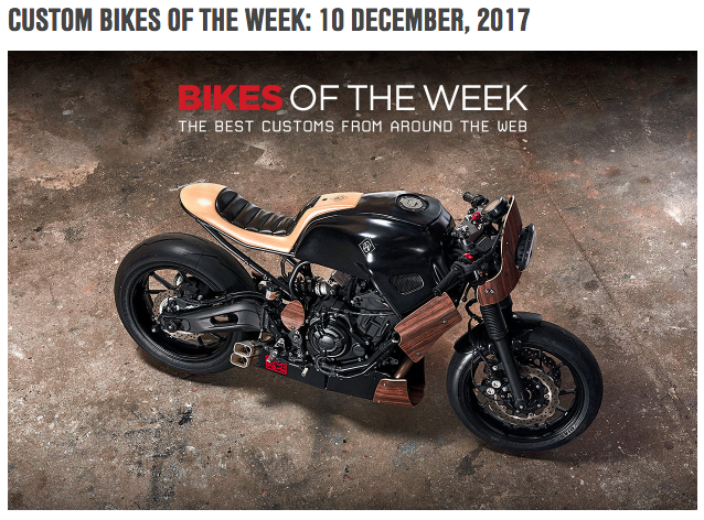 Bike Exif "bikes of the week"
