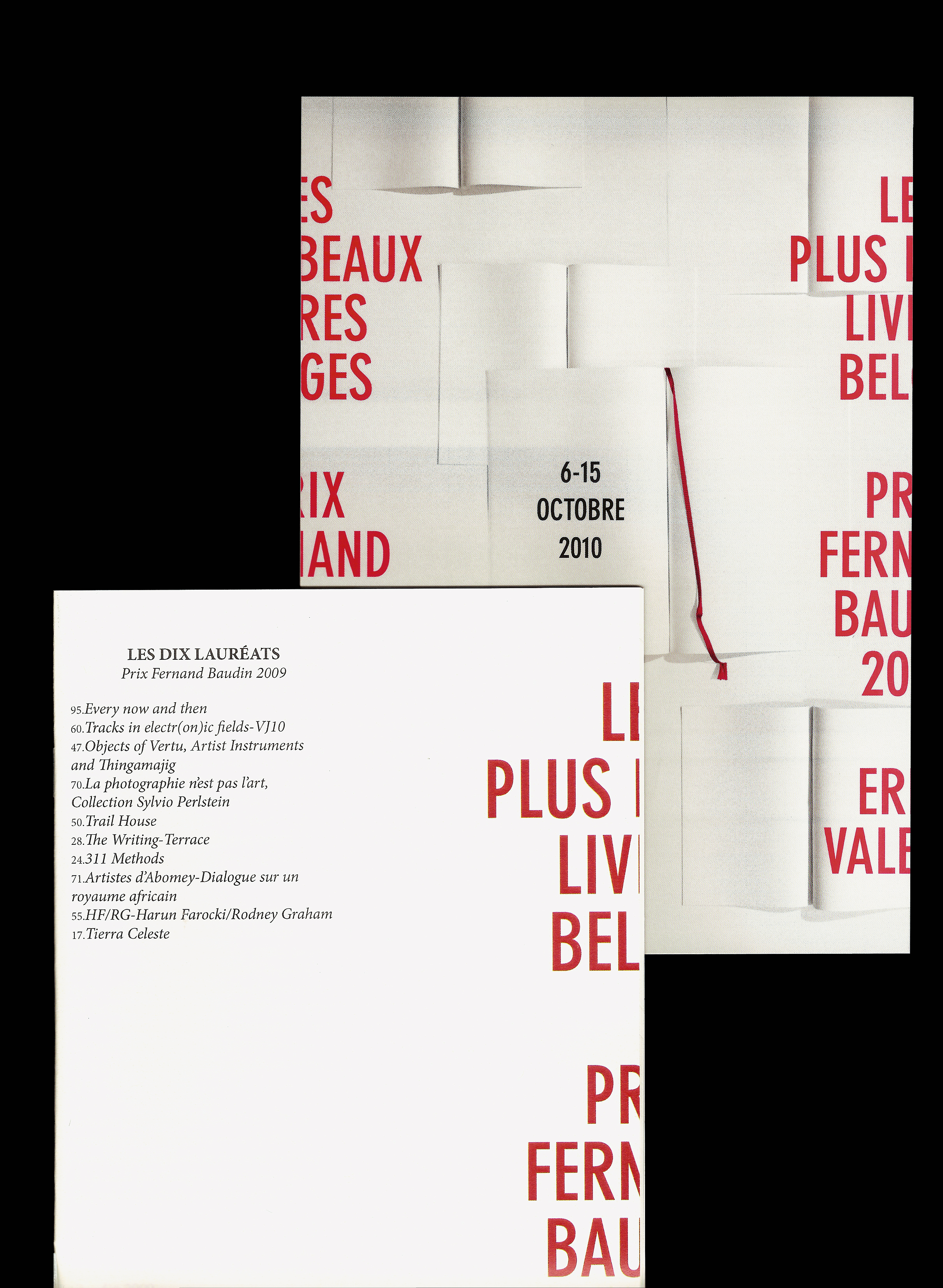 Invitation & livret d'exposition
