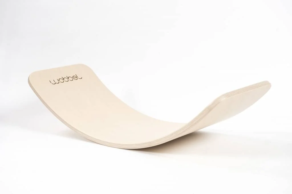 Wobbel Original, linen-whitewash without felt. Also available with mouse gray 100% EKO felt.