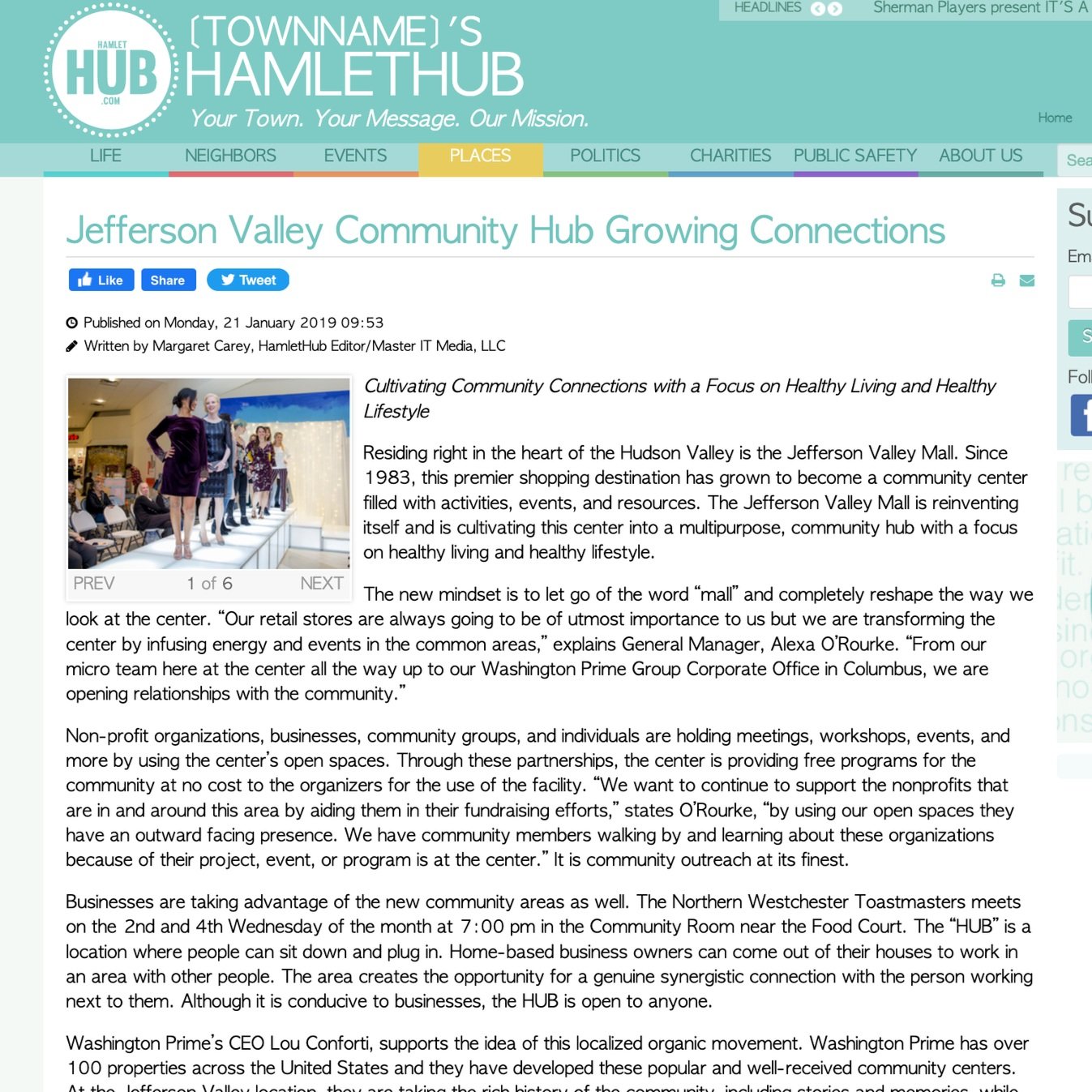 Jefferson Valley Community Hub Growing Connections: Cultivating Community Connections with a Focus on Healthy Living and Healthy Lifestyle (Copy)