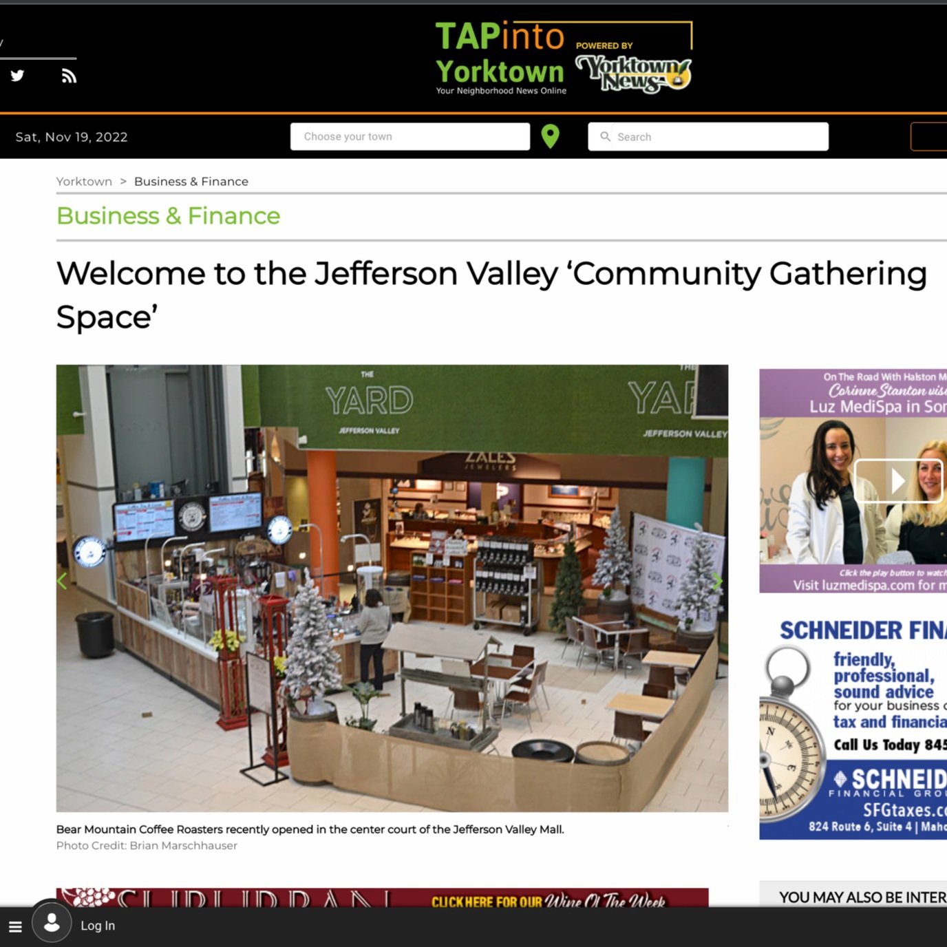 Welcome to the Jefferson Valley ‘Community Gathering Space’ (Copy)