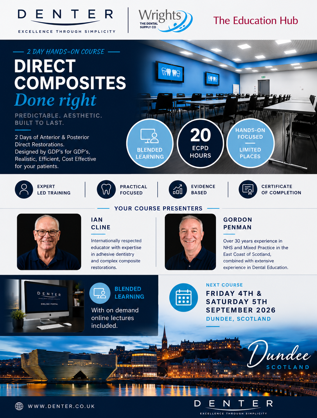 COMPOSITES DONE RIGHT | Friday 4th & Saturday 5th September 2026 | Wrights Education Hub, Dundee