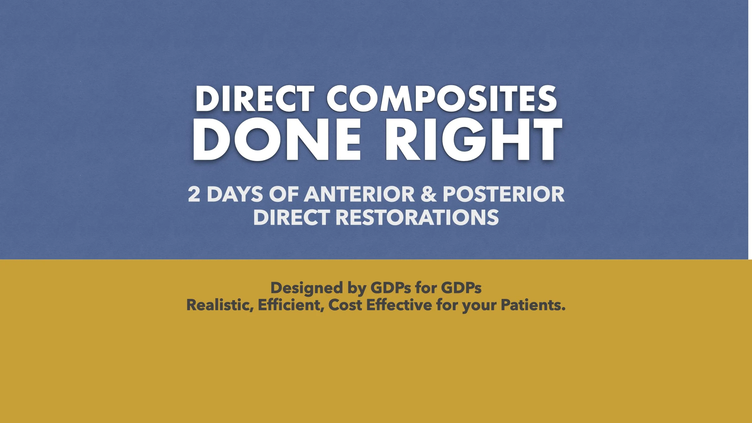 COMPOSITES DONE RIGHT | Friday 4th & Saturday 5th September 2026 | Wrights Education Hub, Dundee