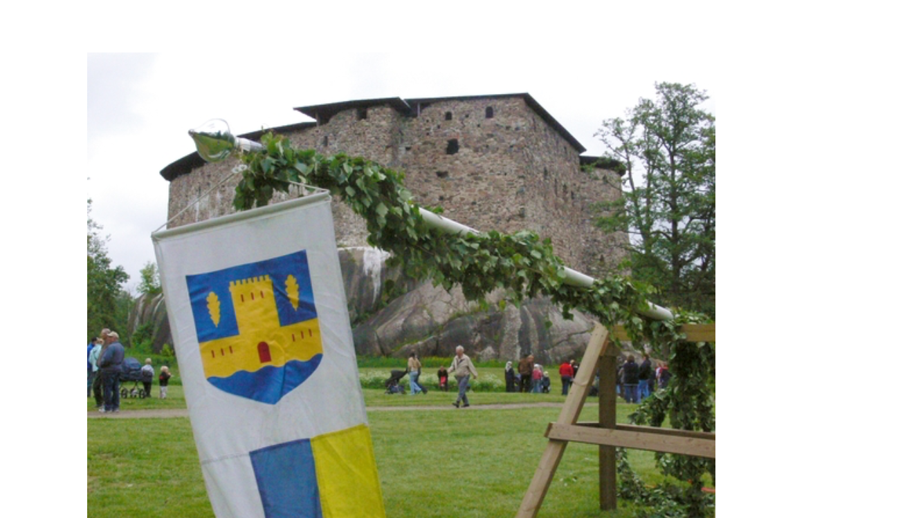 Lövande av midsommarstången