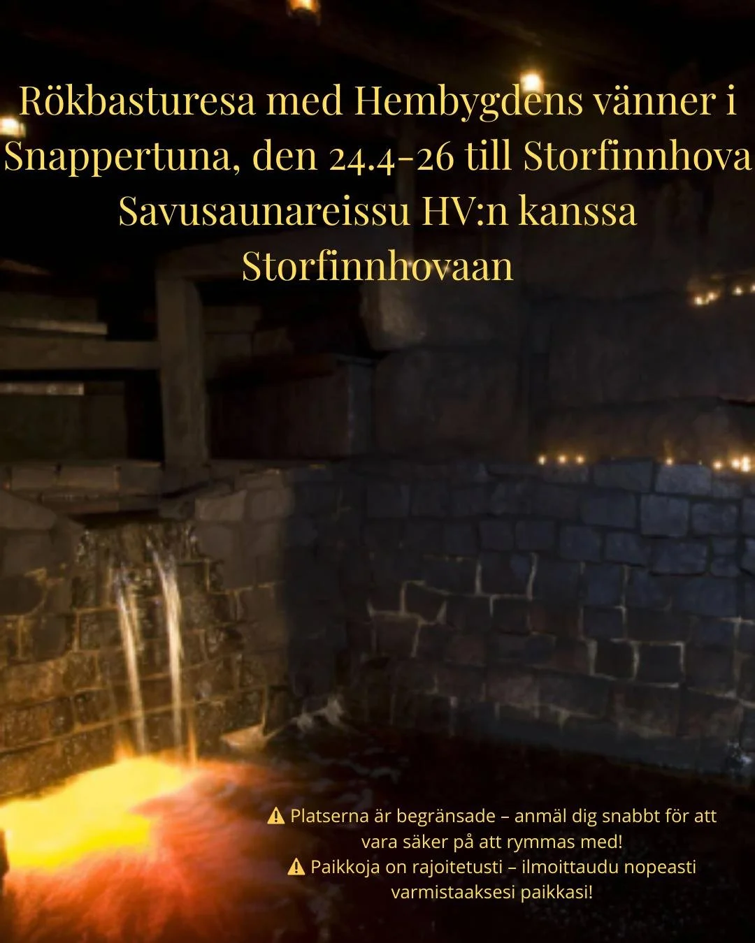 Rökbasturesa med Hembygdens Vänner i Snappertuna