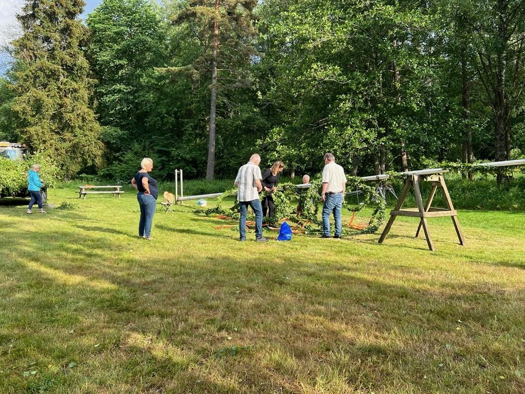 Talko för majstången