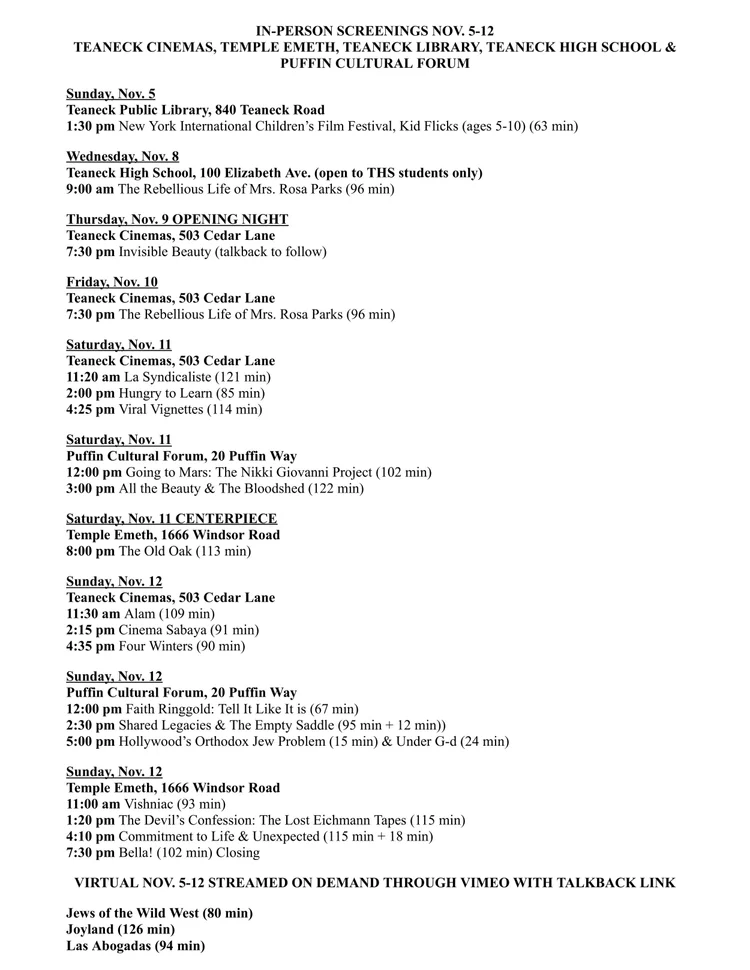 2023-schedule-teaneck-international-film-festival
