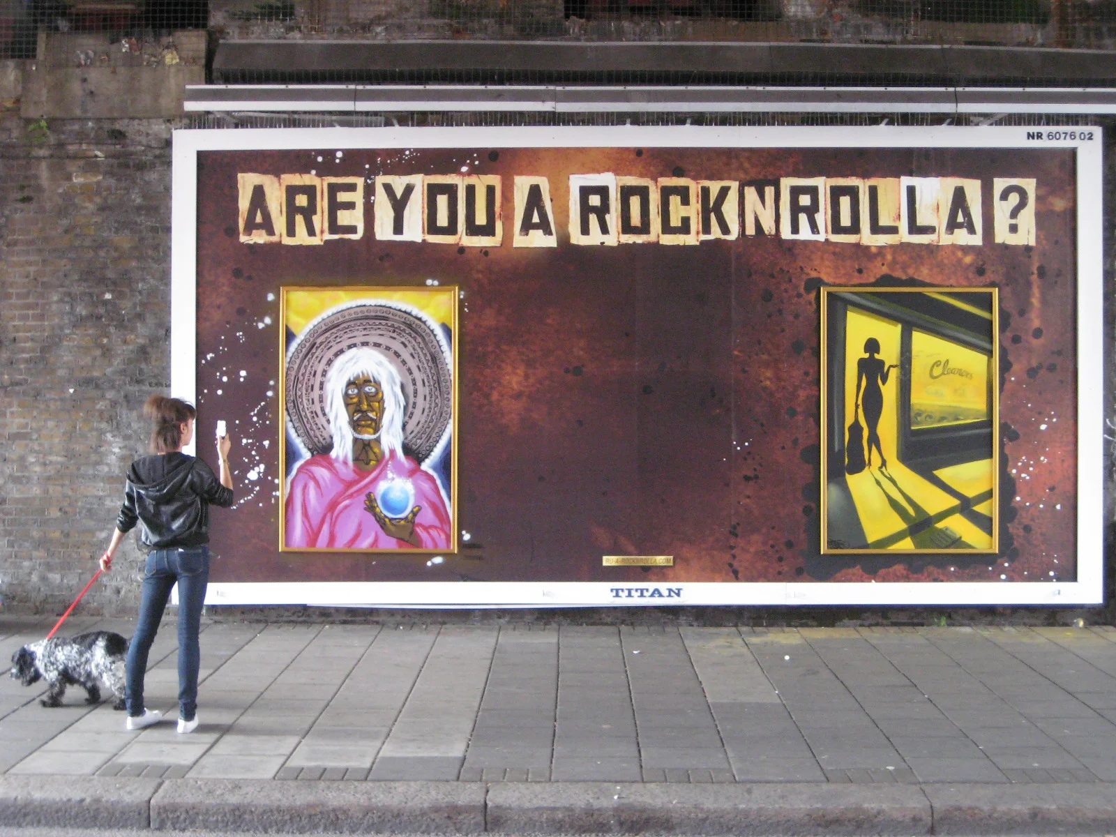 Revelations Icon - Live Street Art for Rock-N-Rolla Feature Film