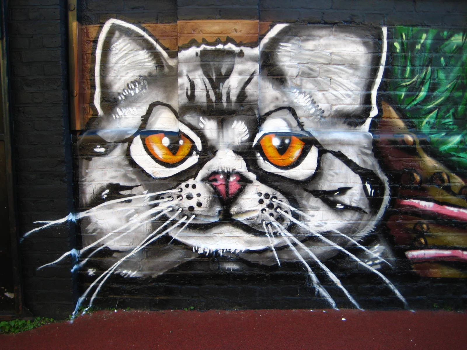 Wildlife Mural - High View Primary School, Clapham Junction, South London