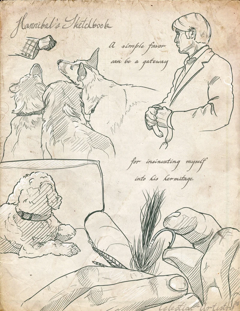 Hannibal's Sketchbook pg 19