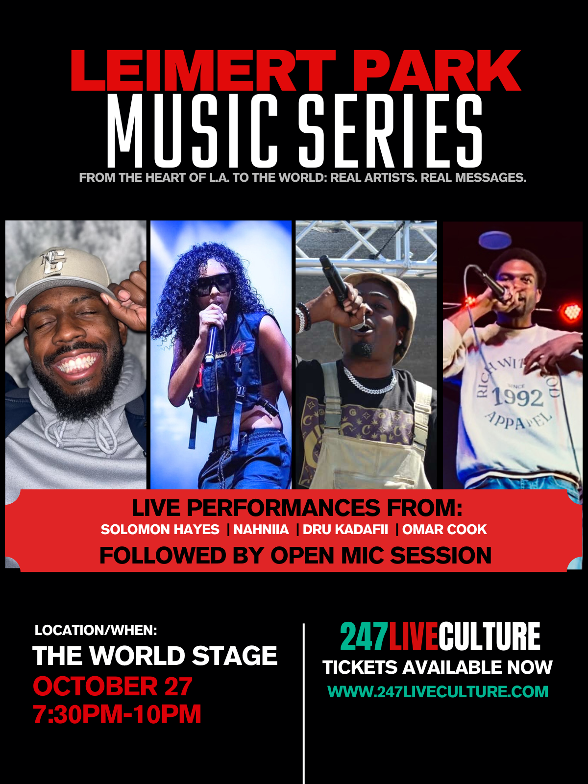 Leimert Park Music Series Returns for 8th Showcase with Dynamic Performances and Open Mic Night