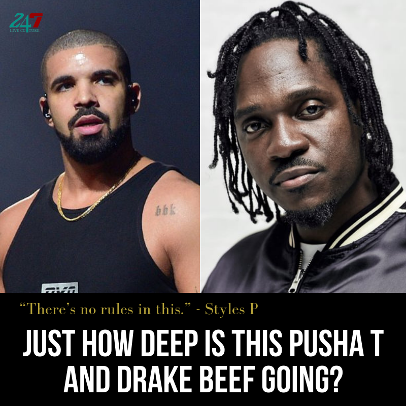 “There’s no rules in this.” - Just How Deep Is This Pusha T and Drake Beef Going?