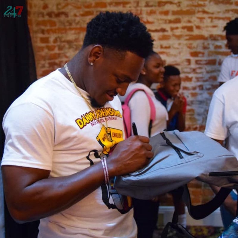 Redskins Cornerback And Southern University Product Danny Johnson Gives Away Over 350 Backpacks