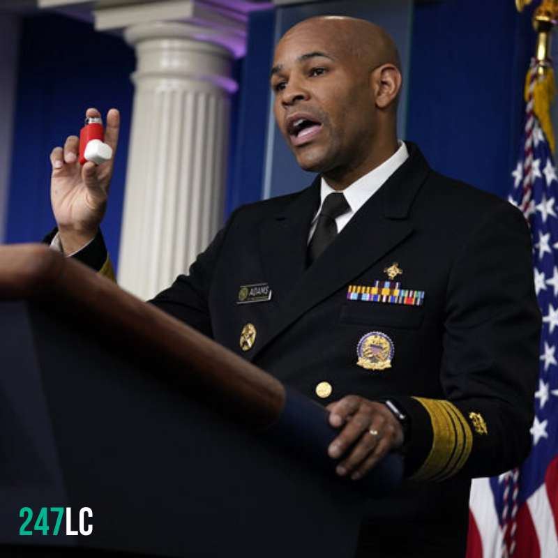US Surgeon General Jerome Adams Says Black People Need To Lay Off Alcohol, Tobacco And Drugs
