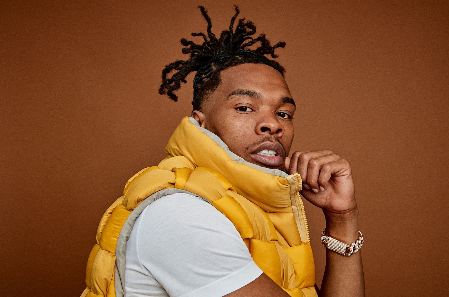 Lil Baby Hosts Back To School Festival with Foot Locker in Atlanta