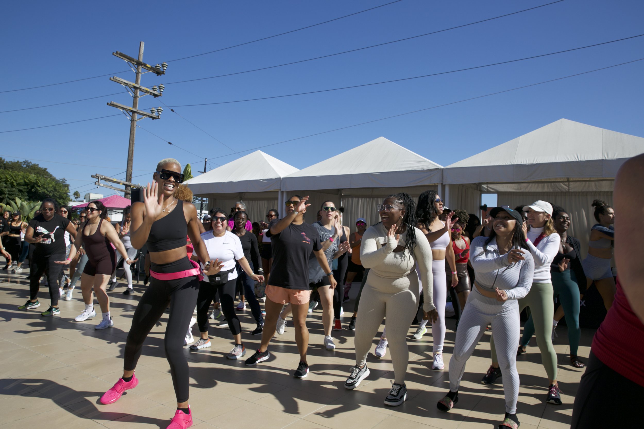 DJ Shai and Girls Gone Active Host a Women's Fitness Festival Embracing Pink October 