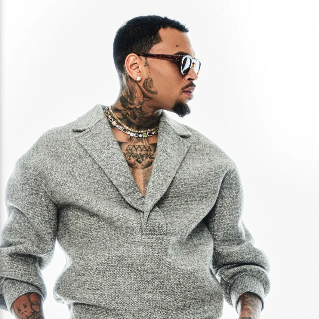 Chris Brown's Stylish Step Towards Sustainability With NAMI Slides
