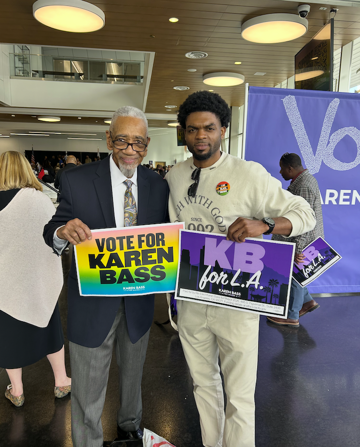 Bobby Rush and Omar Cook