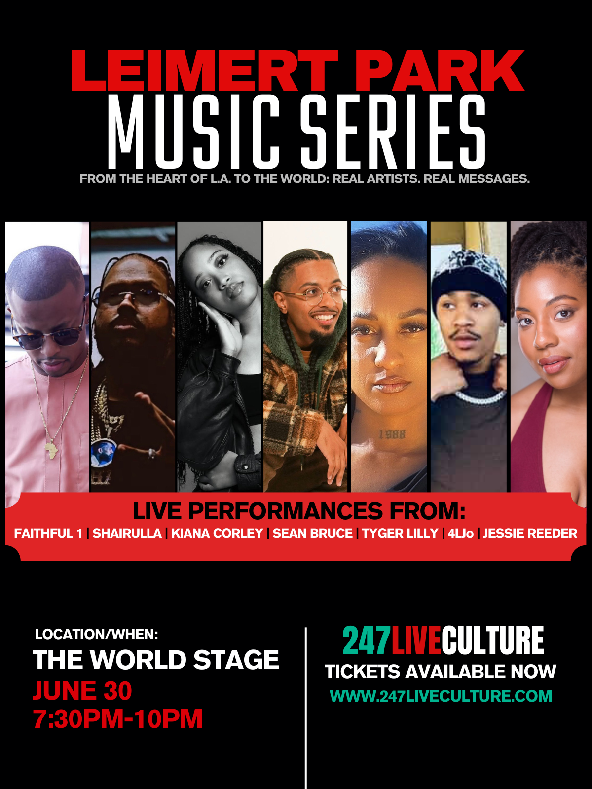 Leimert Park Music Series Returns June 30th with Powerful Lineup of Poets, Rappers, and Singers