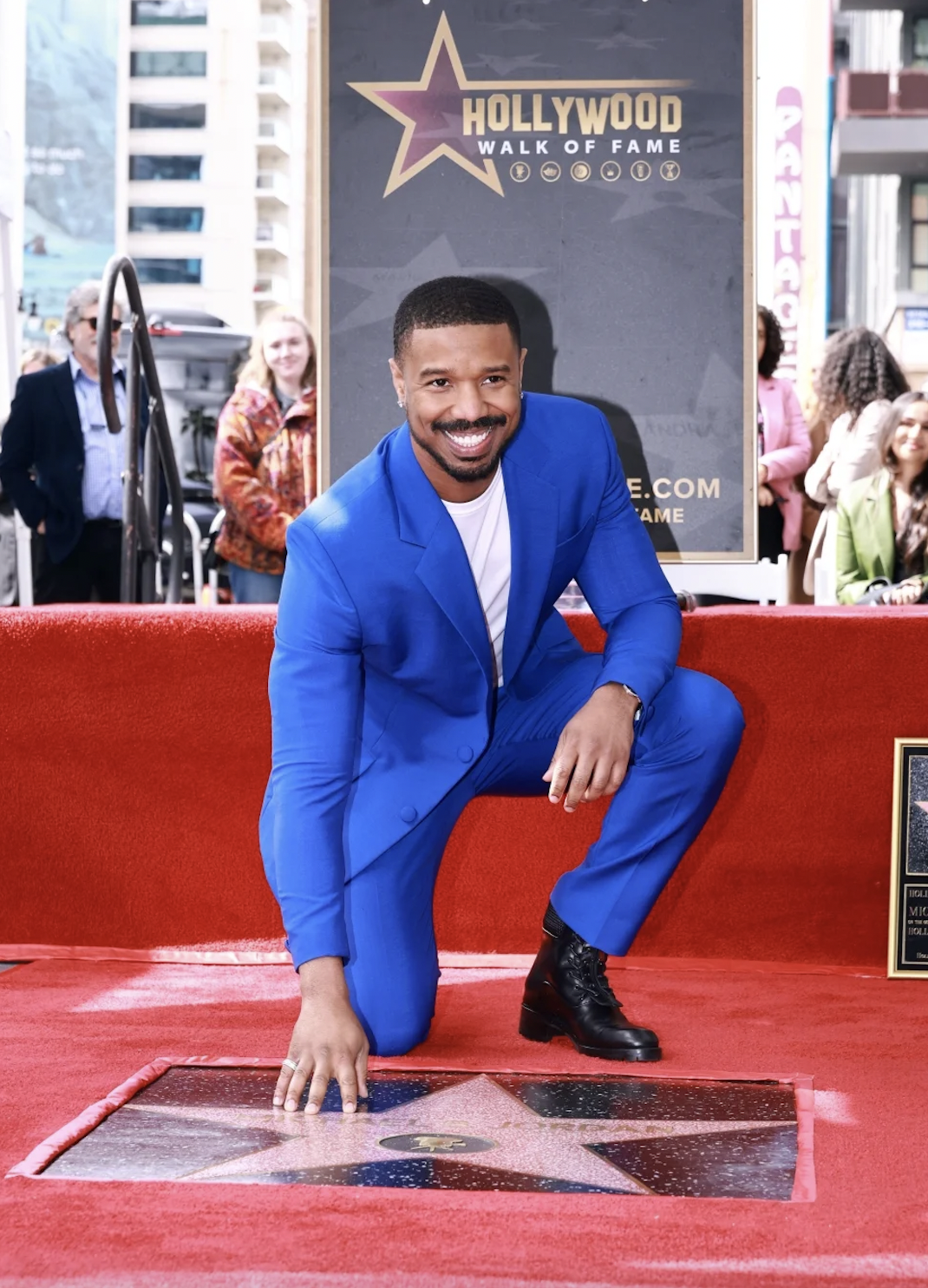 Michael B. Jordan Receives A Star on the Hollywood Half of Fame