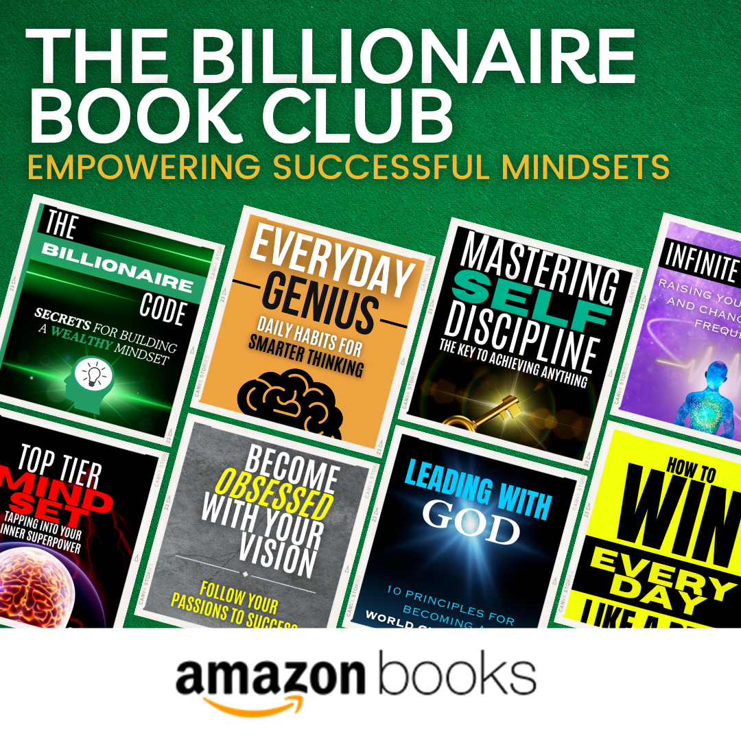 The 'Billionaire Book Club' Series | 12 Must-Read Self-Help Books for Success &amp; Personal Growth
