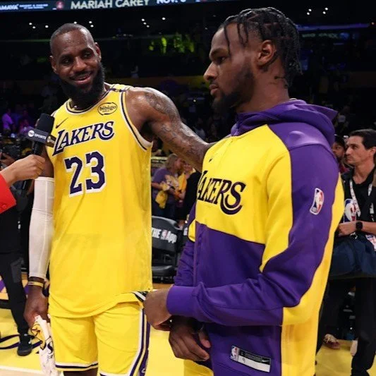 Bron and Bronny Share the Court as King James Reflects on a Special Moment