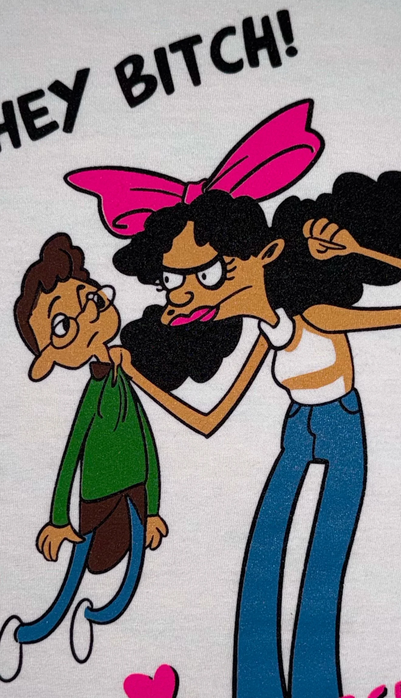 Hey Bitch! White T Shirt