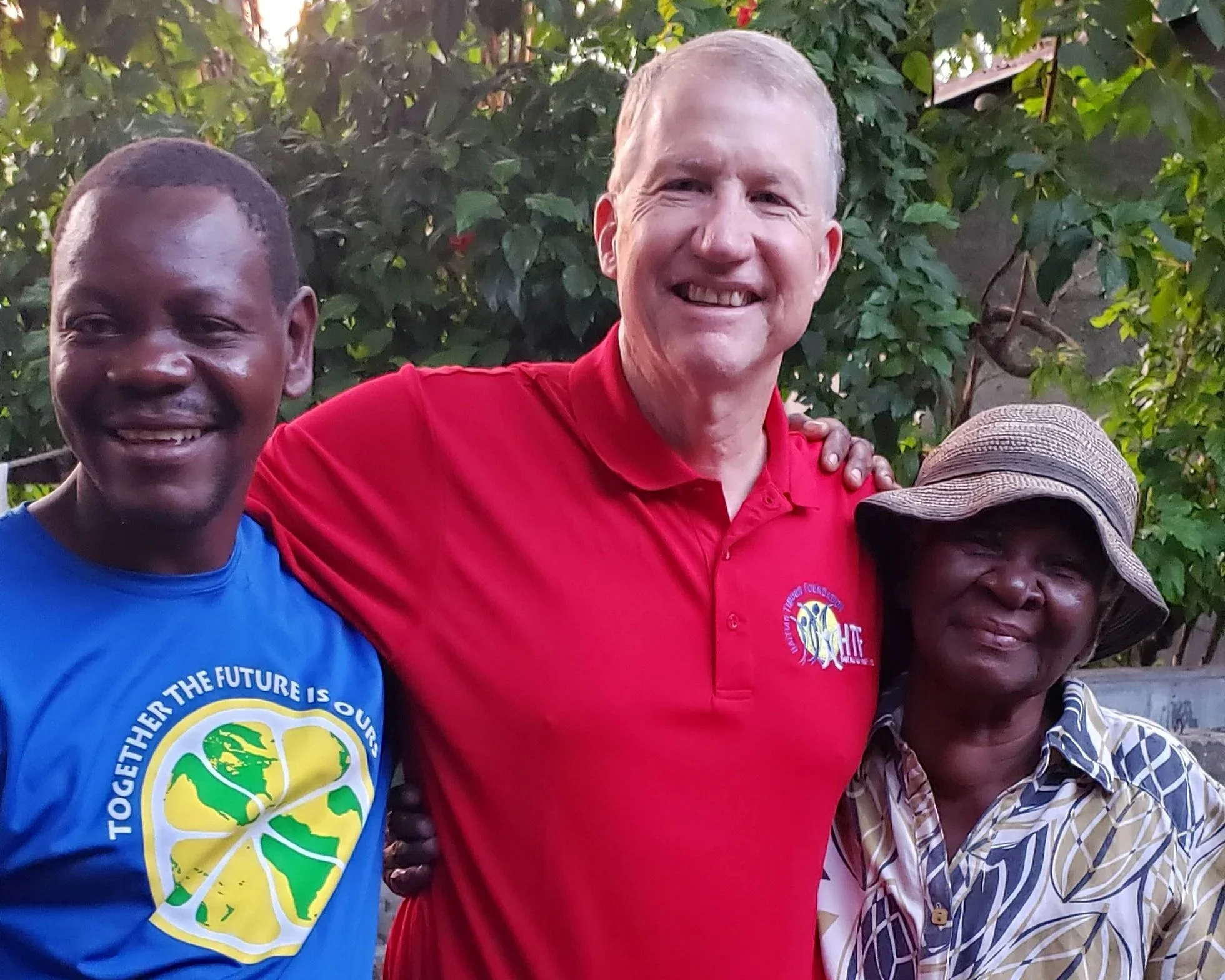 Rick Barger in Haiti