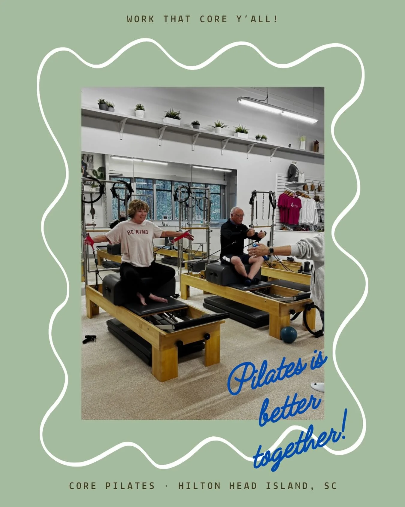 ✨ Pilates Power Couples! ✨

It&rsquo;s true&hellip; Pilates is better together!! 💕 These couples have been practicing Pilates for years and it shows! Their progress and strength is a true testament to the power of Pilates! 

#workthatcoreyall
