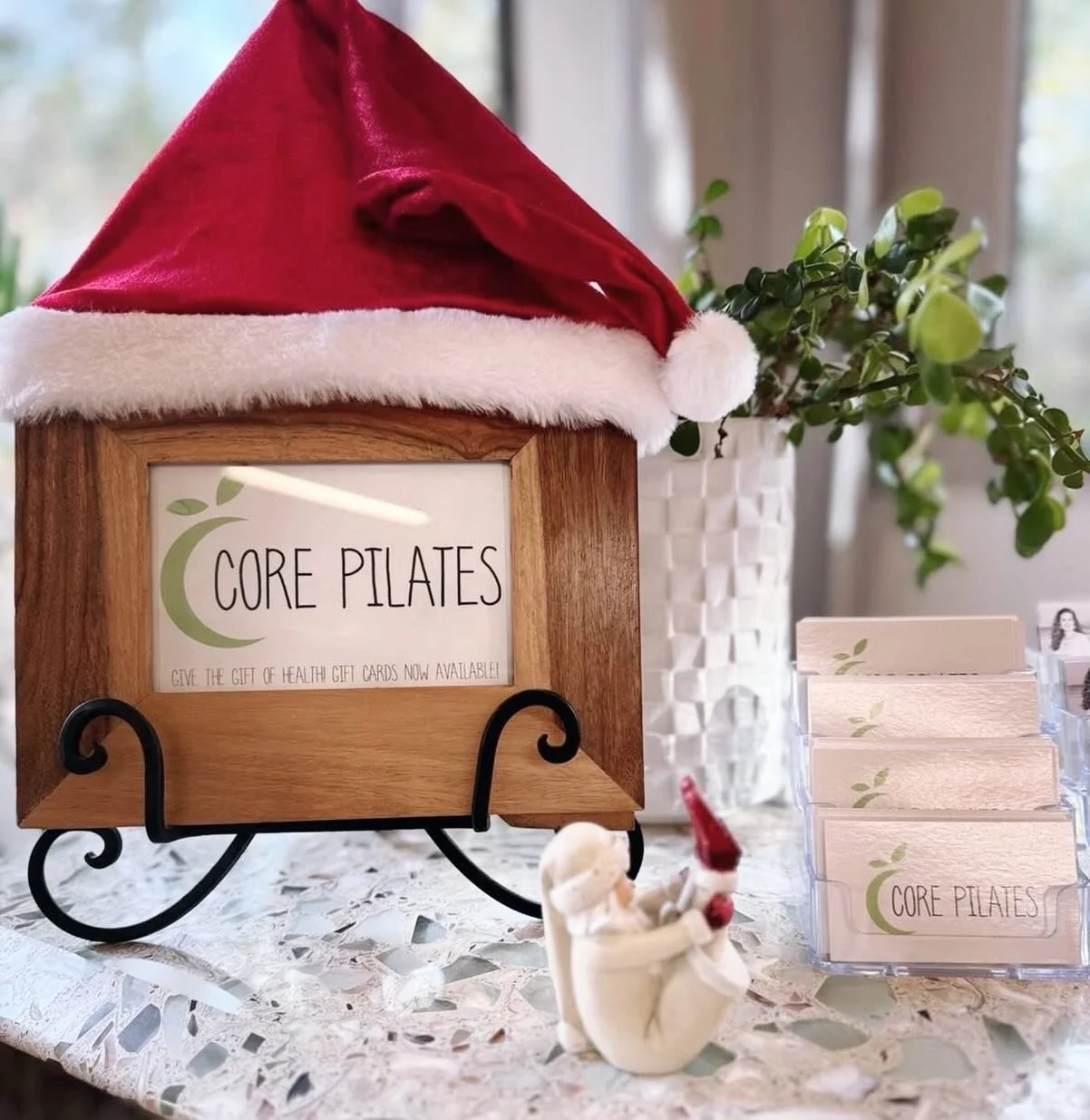 Ho! Ho! Ho! Santa&rsquo;s teaser is ready to go!! 🎅🏻Gift certificates available for the holidays!! 🎄 Call or email us to help you find the perfect gift!! #workthatcoreyall