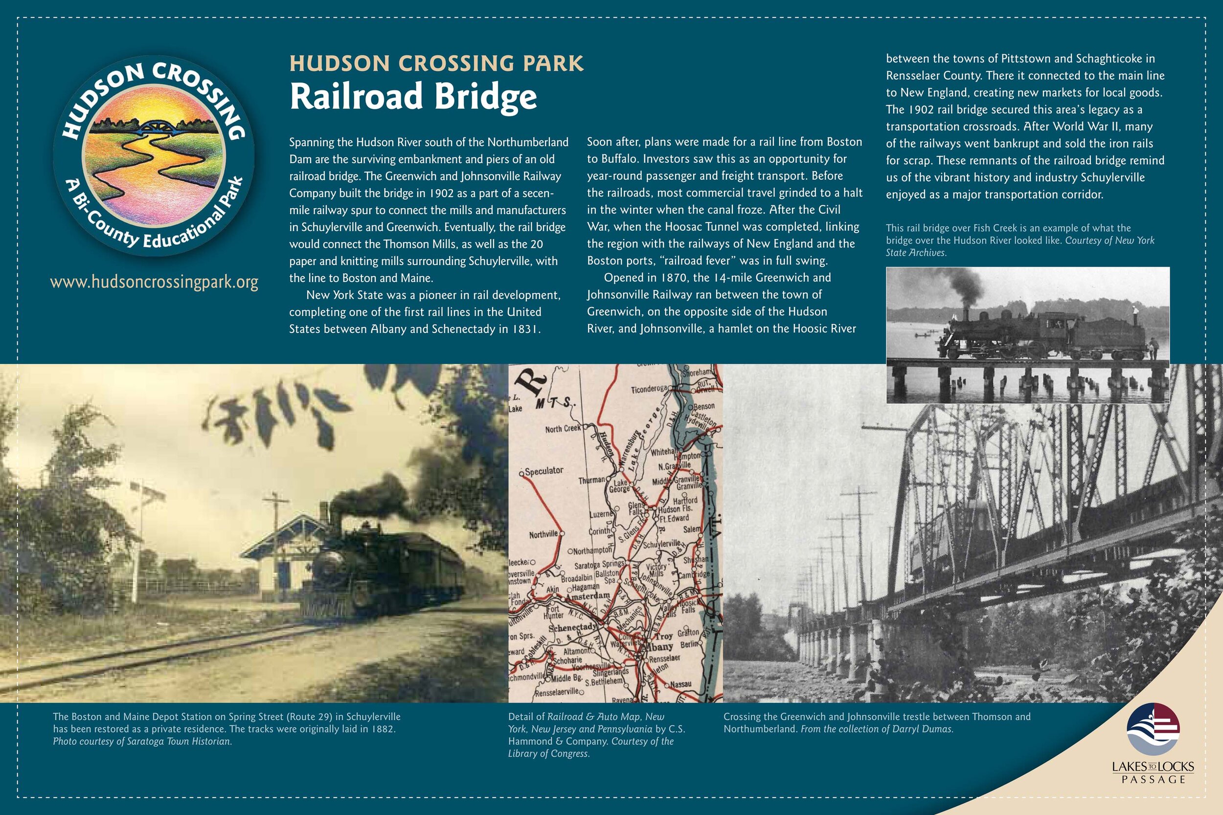 (J)  Railroad Bridge 
