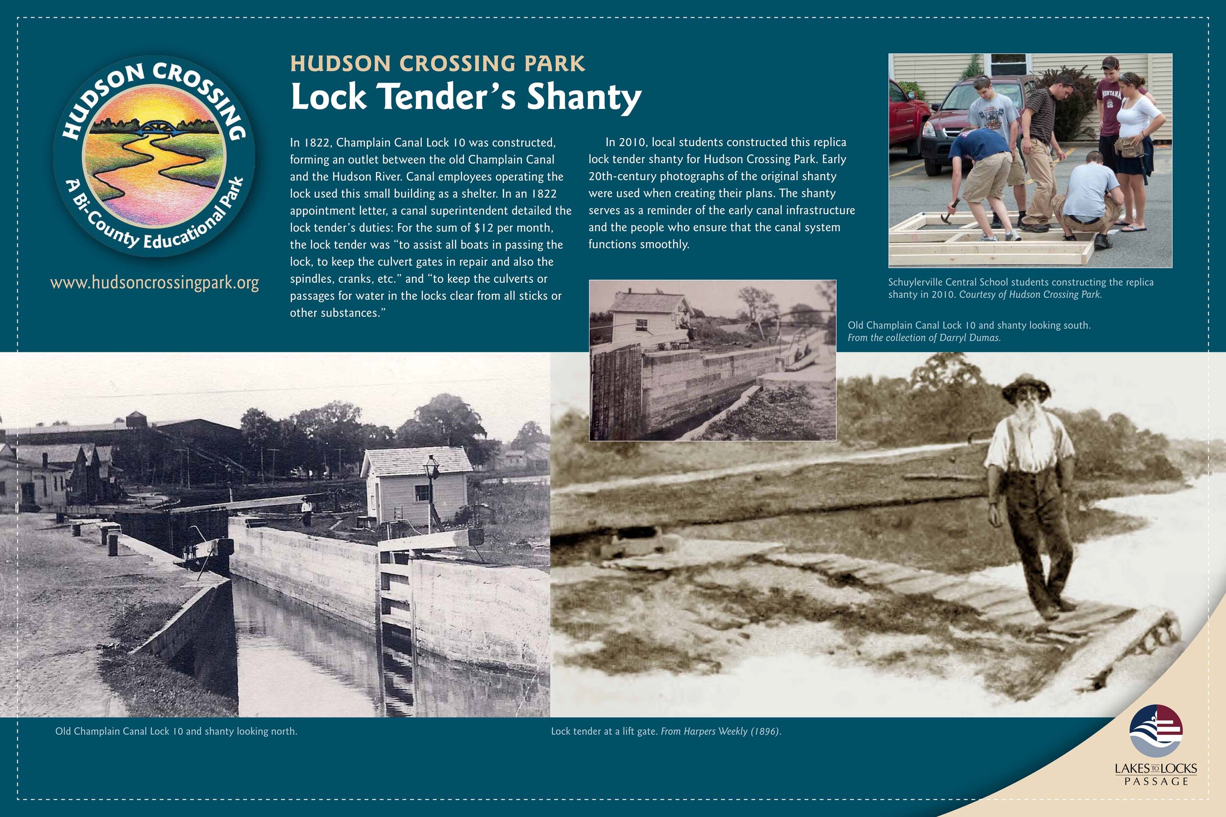 (B)  Lock Tender's Shanty 