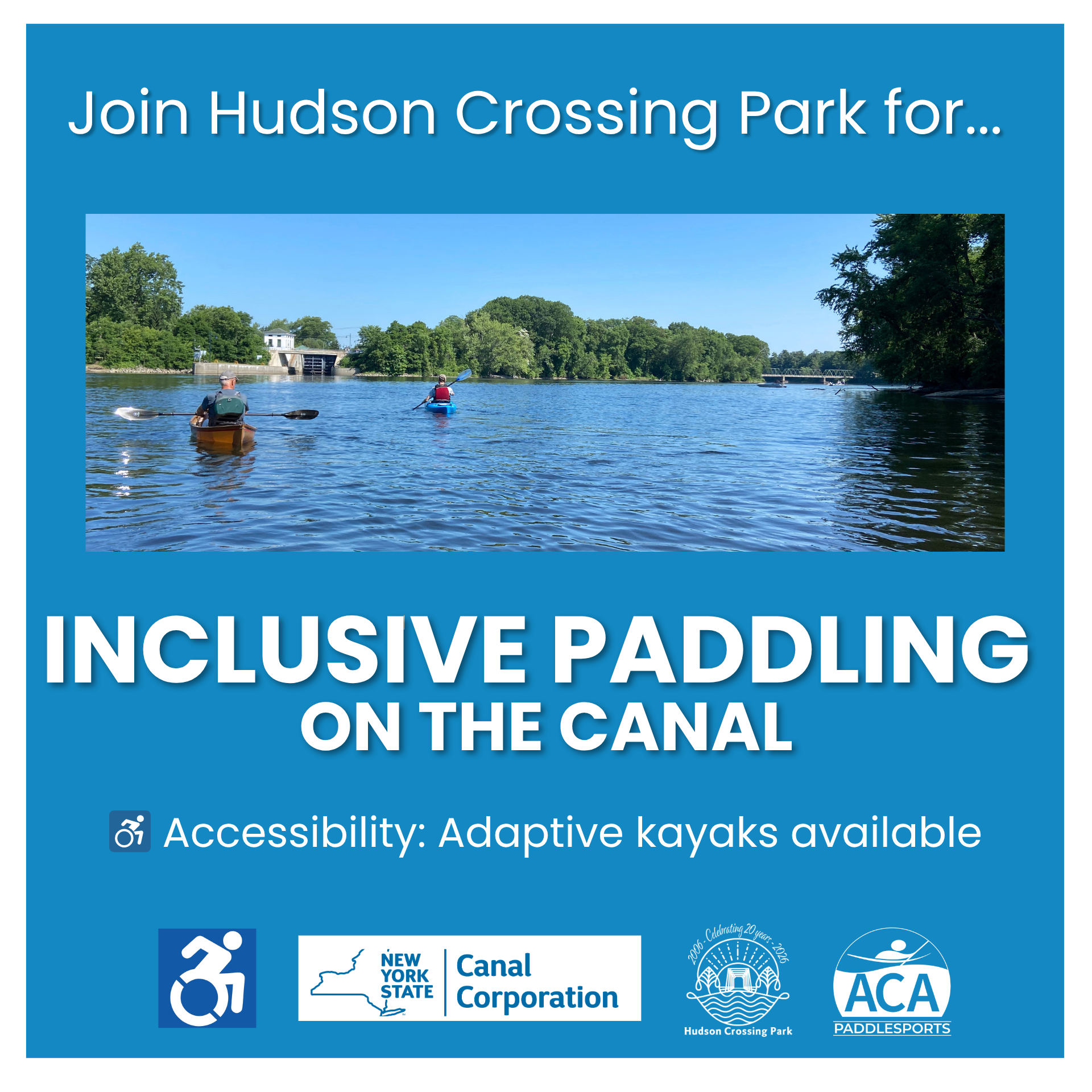 Inclusive Paddling On the Canal