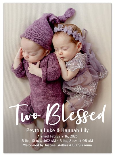 Two Blessed