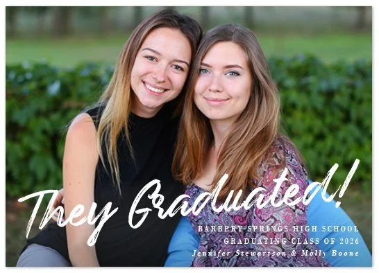 They Graduated