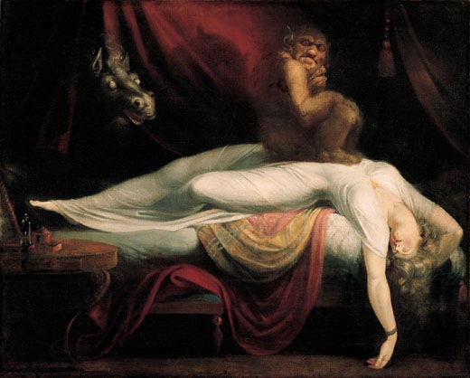 Henry Fuseli (1741-1825) «Marerittet» 1781