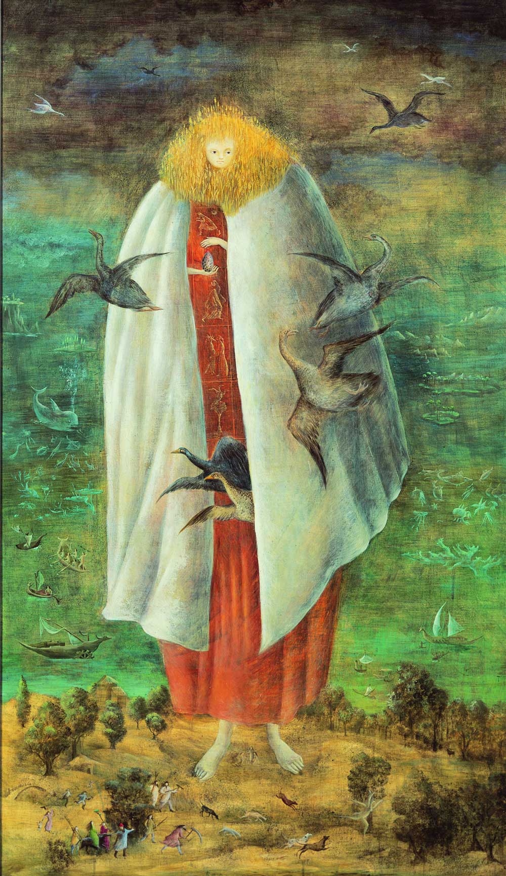Leonora Carrington (1917-2011) "The Giantess" (The Guardian of the Egg) 1947